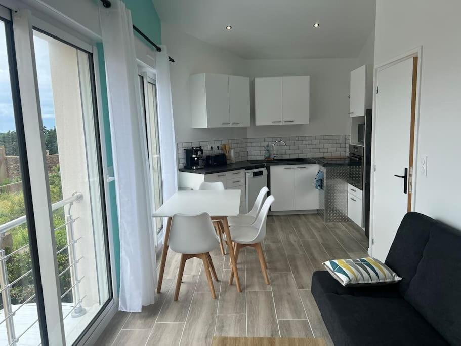 Maison Centre Brem Avec Vue Sur La Cote Экстерьер фото